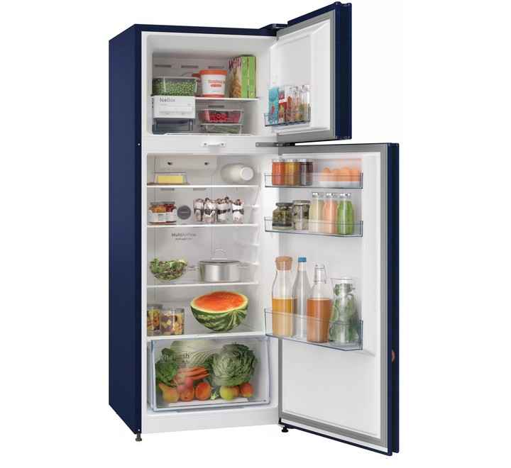 Bosch 263L Space Blue Double Door Refrigerator (CTN27B13NI)